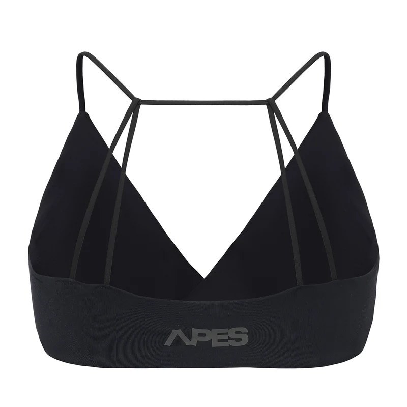 Twisted Seamless Bra - Black