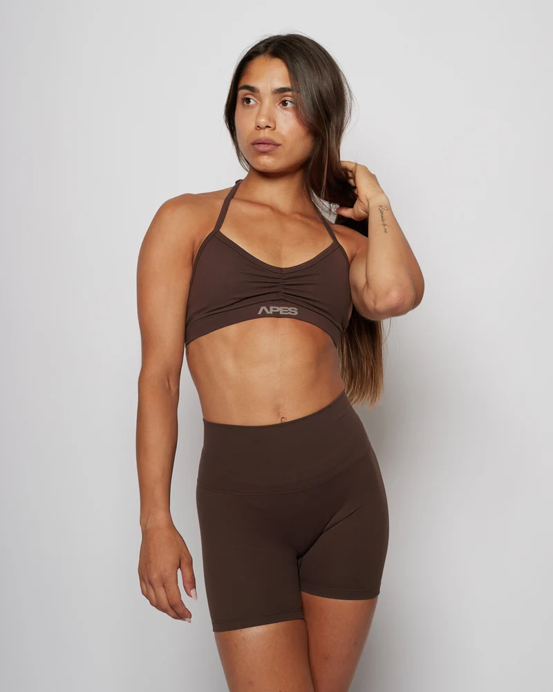 Define Scrunch Bra - Coffee Bean
