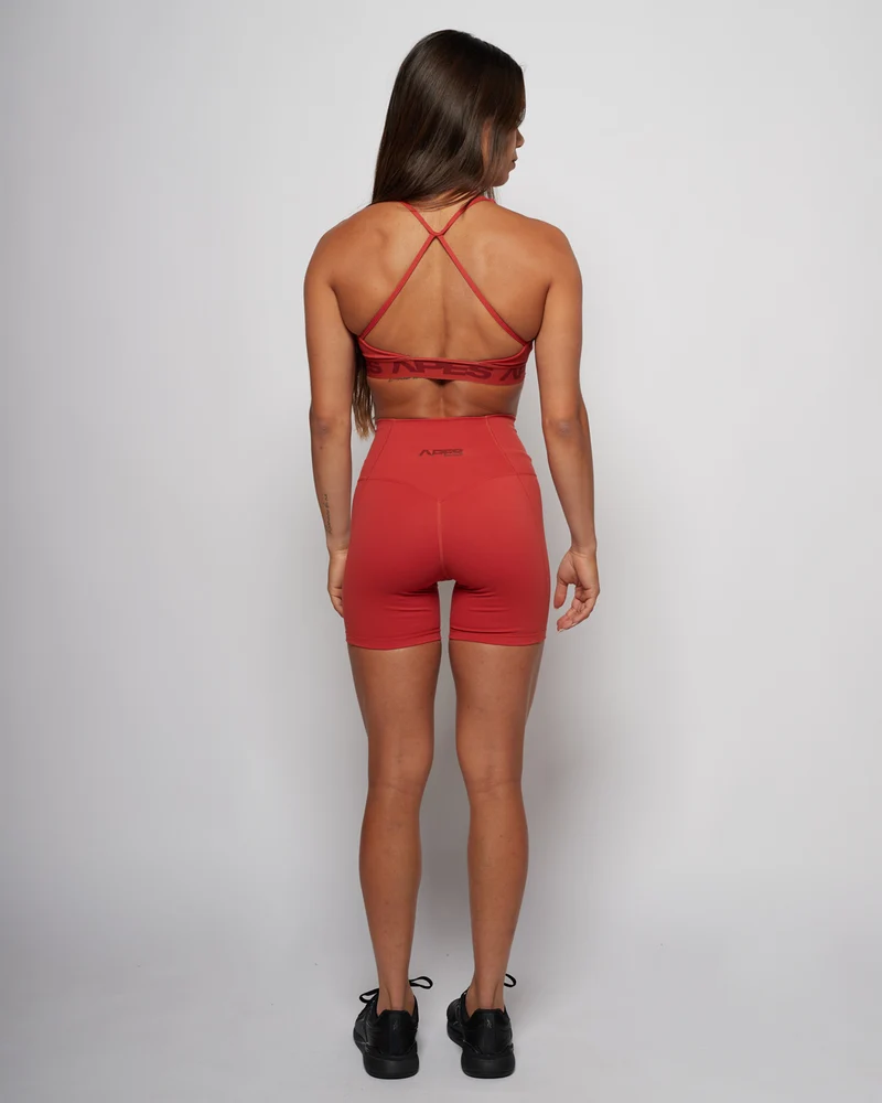 Sculpt V Bra - Red Clay