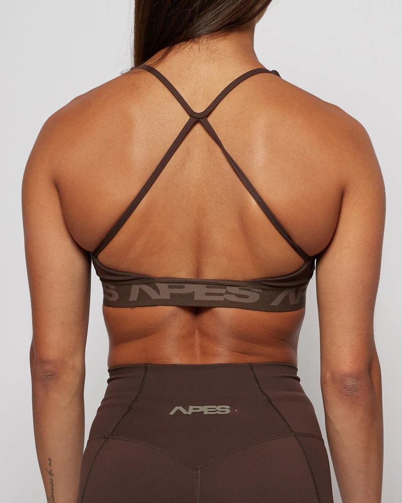 Sculpt V Bra - Coffee Bean