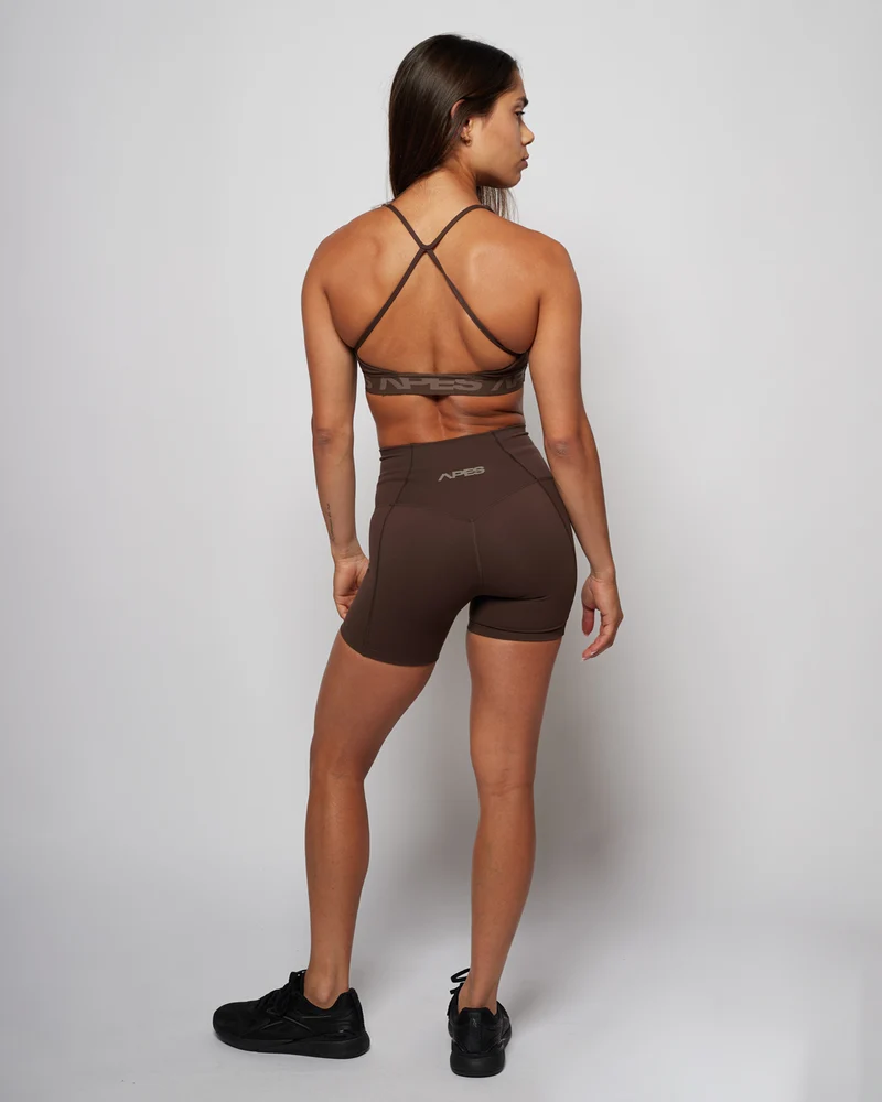 Sculpt V Bra - Coffee Bean