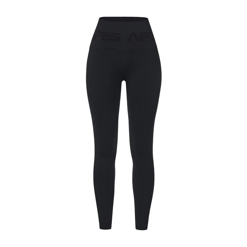 Seamless Push-Up Leggings - Black