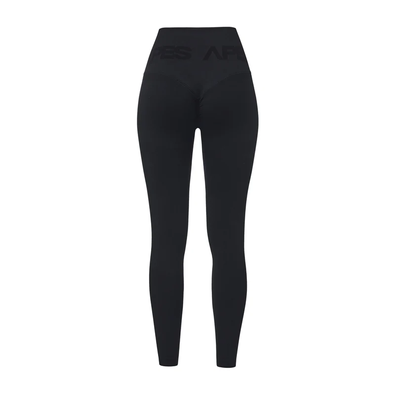 Seamless Push-Up Leggings - Black