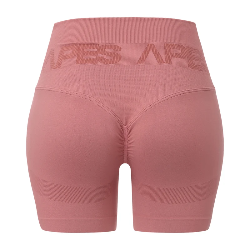 Seamless Push-Up Biker Shorts - Dusty Pink