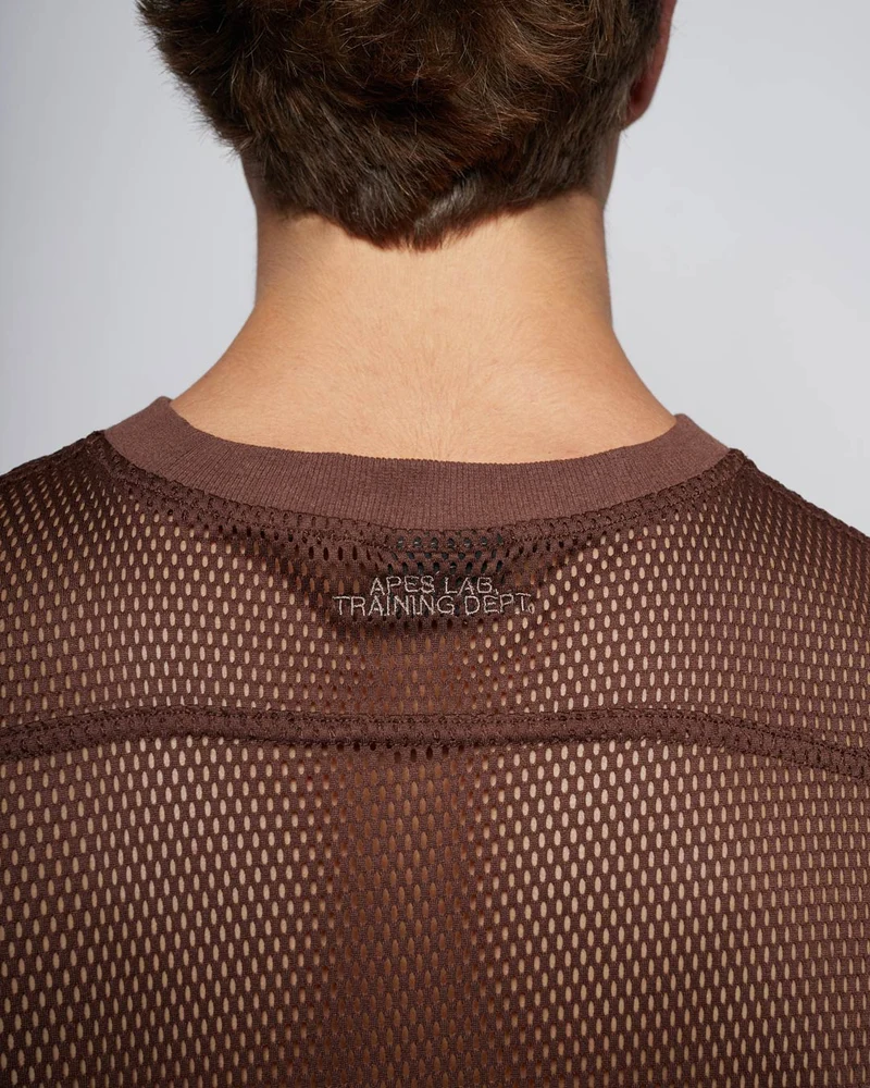 Training Mesh Tank - Chocolate Brown