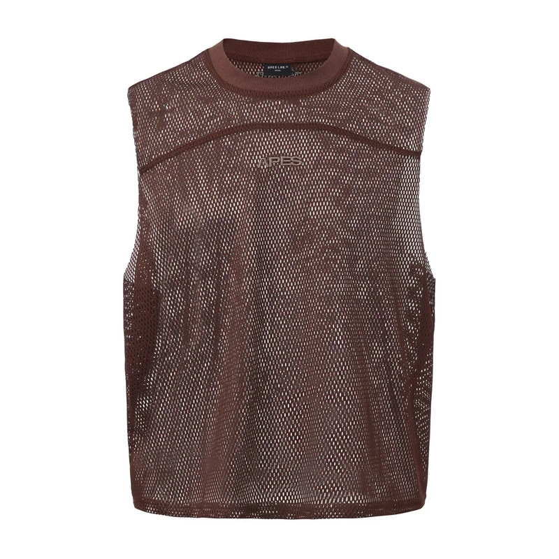 Training Mesh Tank - Chocolate Brown