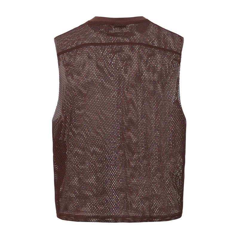 Training Mesh Tank - Chocolate Brown