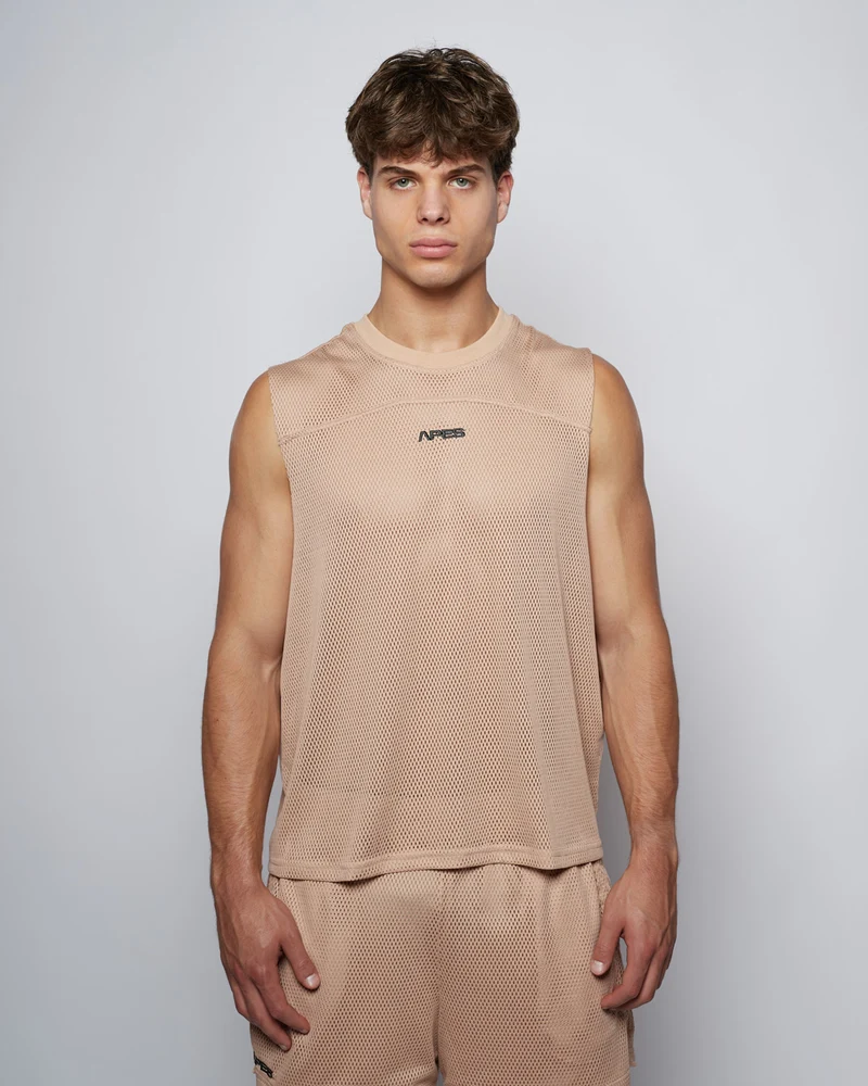 Training Mesh Tank - Taupe