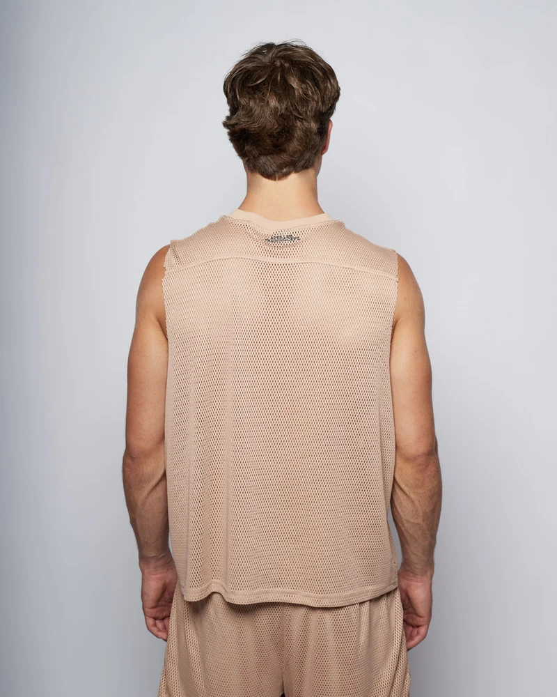 Training Mesh Tank - Taupe
