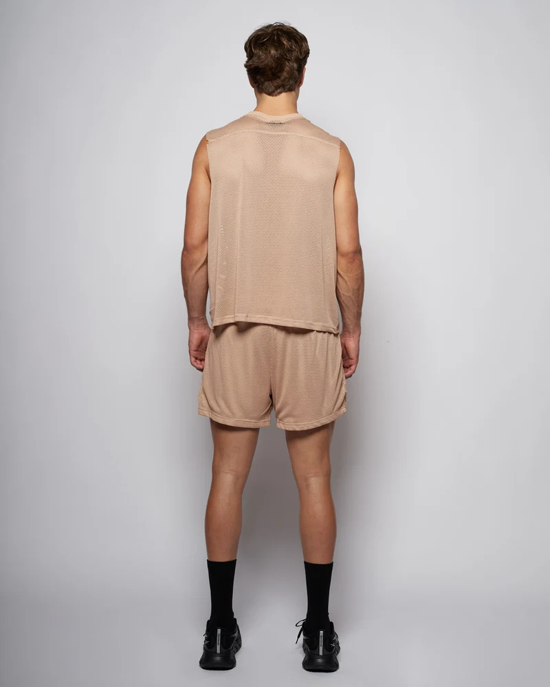 Training Mesh Tank - Taupe