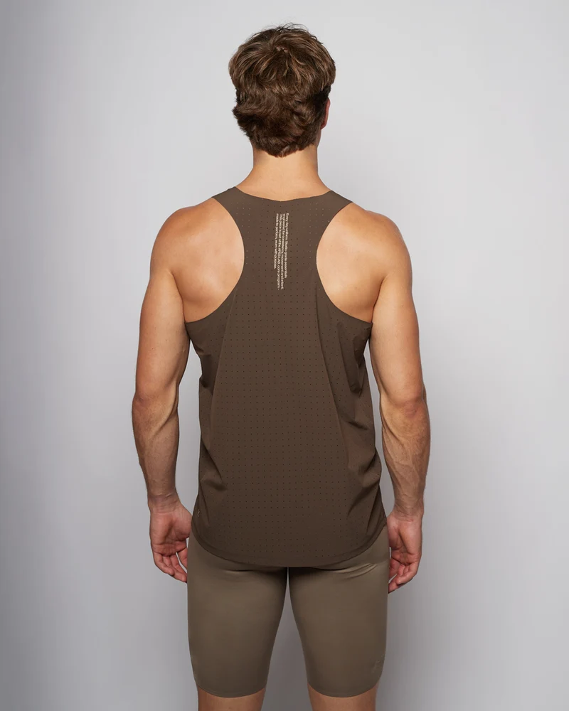 Z5 Running Tank - Chocolate Brown