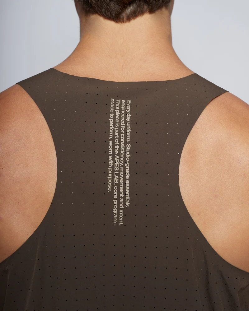 Z5 Running Tank - Chocolate Brown