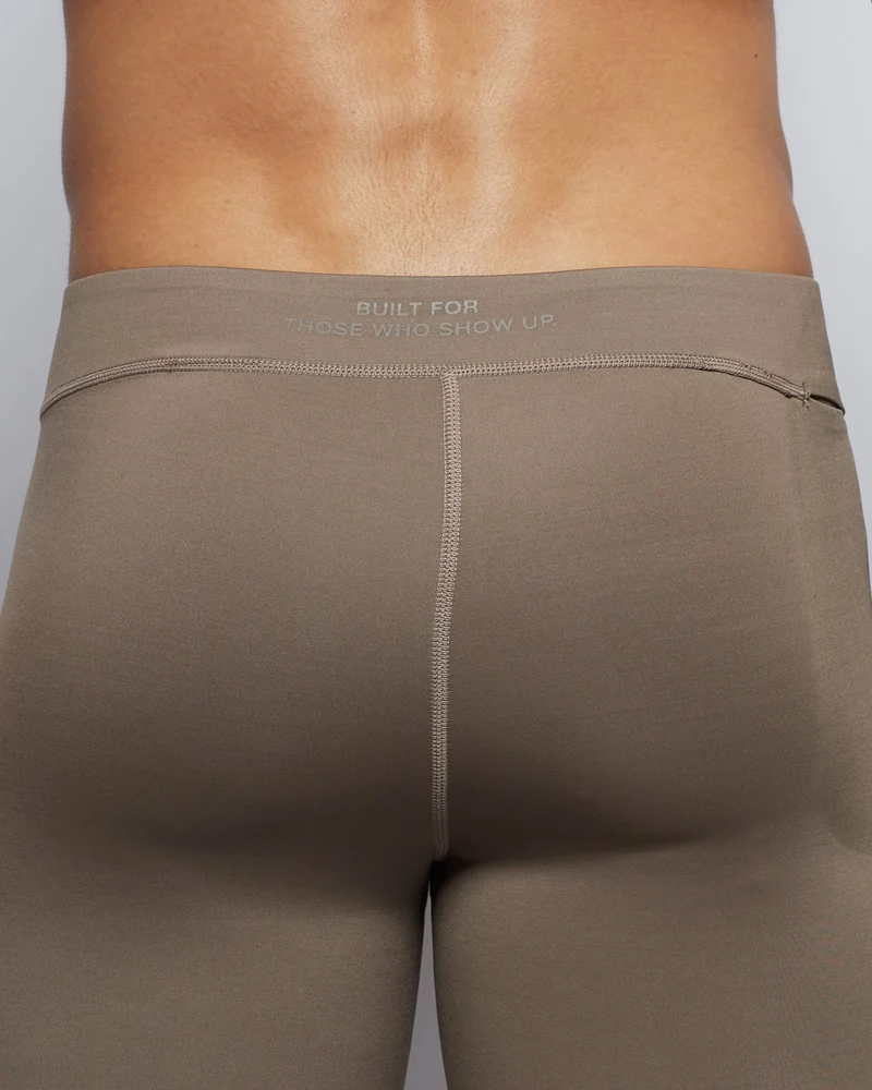 Hybrid Tights 8" - Taupe