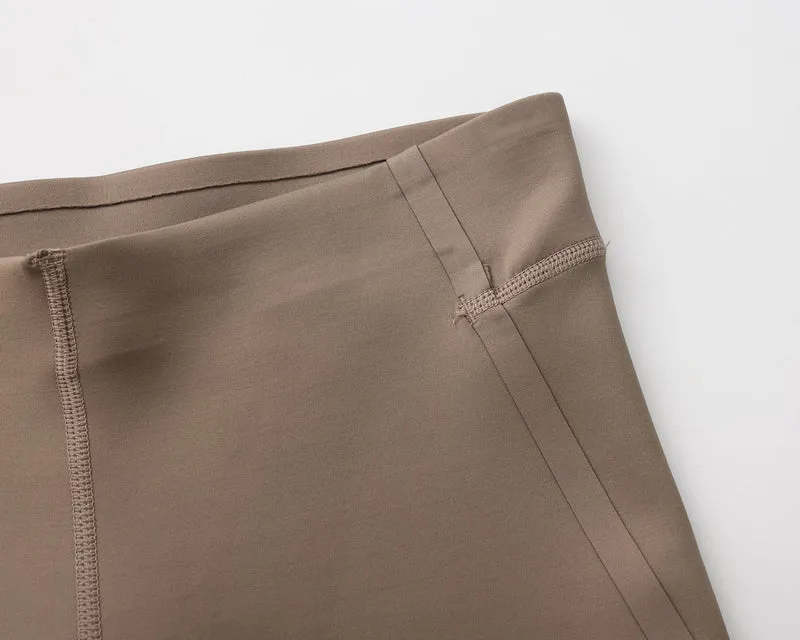 Hybrid Tights 8" - Taupe