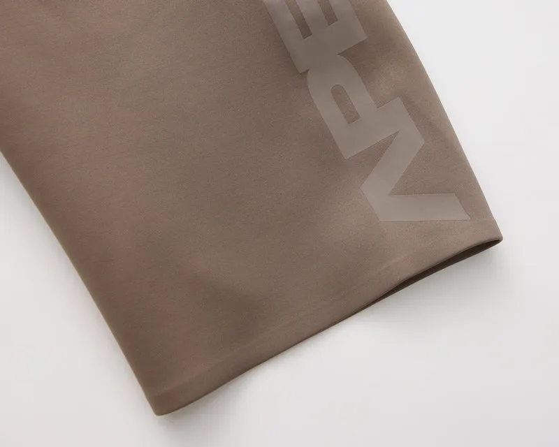 Hybrid Tights 8" - Taupe