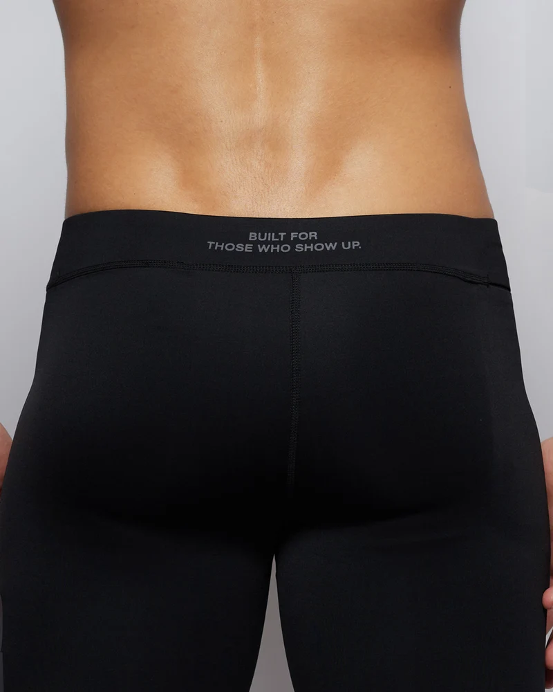 Hybrid Tights 8" - Black