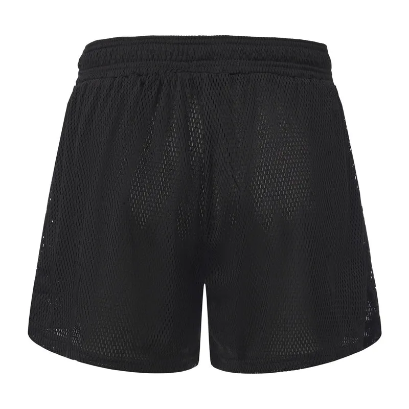 Mesh Shorts 5" - Black