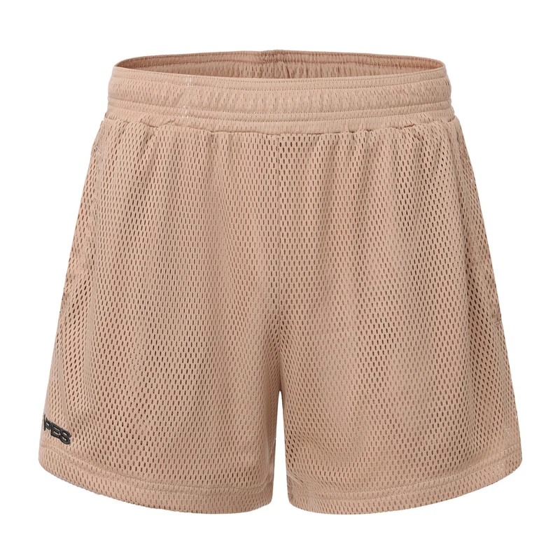 Mesh Shorts 5" - Taupe