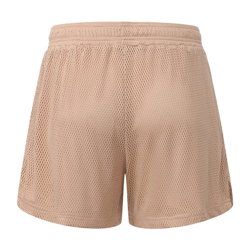 Mesh Shorts 5" - Taupe