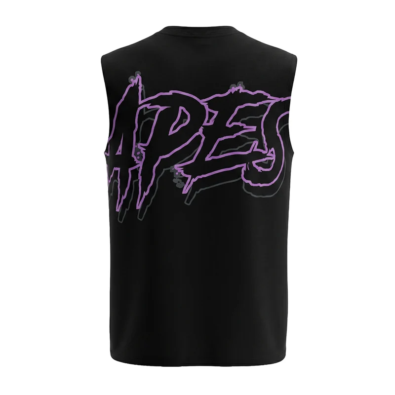 Big Logo Oversize Tank - Black