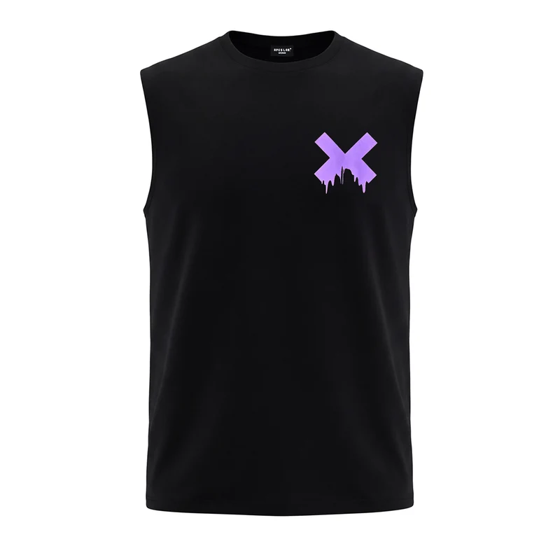 Big Logo Oversize Tank - Black