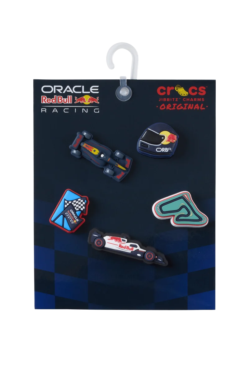 Oracle Red Bull Racing x Crocs Jibbitz 5-Pack