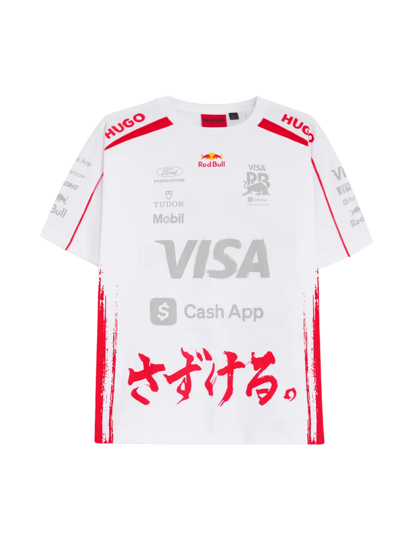 Visa Cash App Racing Bulls Japan Red Bull Spring Edition Replica T-Shirt