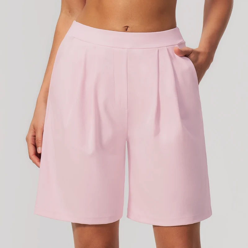 SPARK Fashion Women's Loose-fitting Quick-dry Yoga Shorts ZC8793