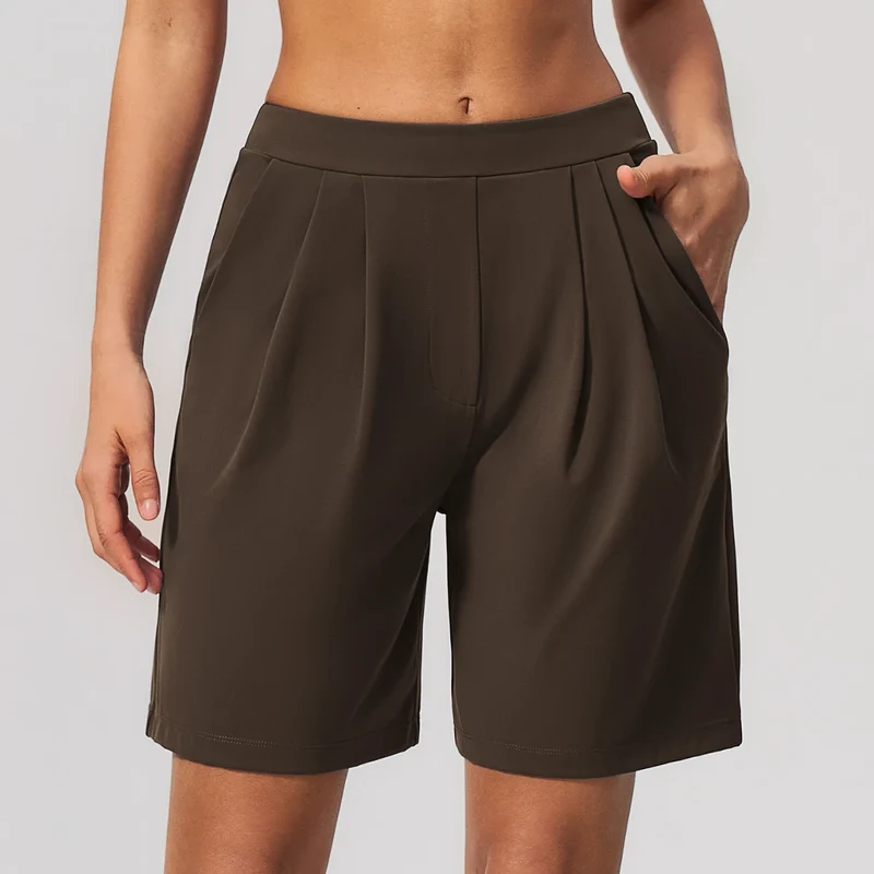 SPARK Fashion Women's Loose-fitting Quick-dry Yoga Shorts ZC8793