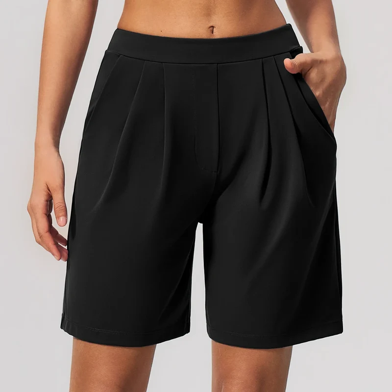 SPARK Fashion Women's Loose-fitting Quick-dry Yoga Shorts ZC8793