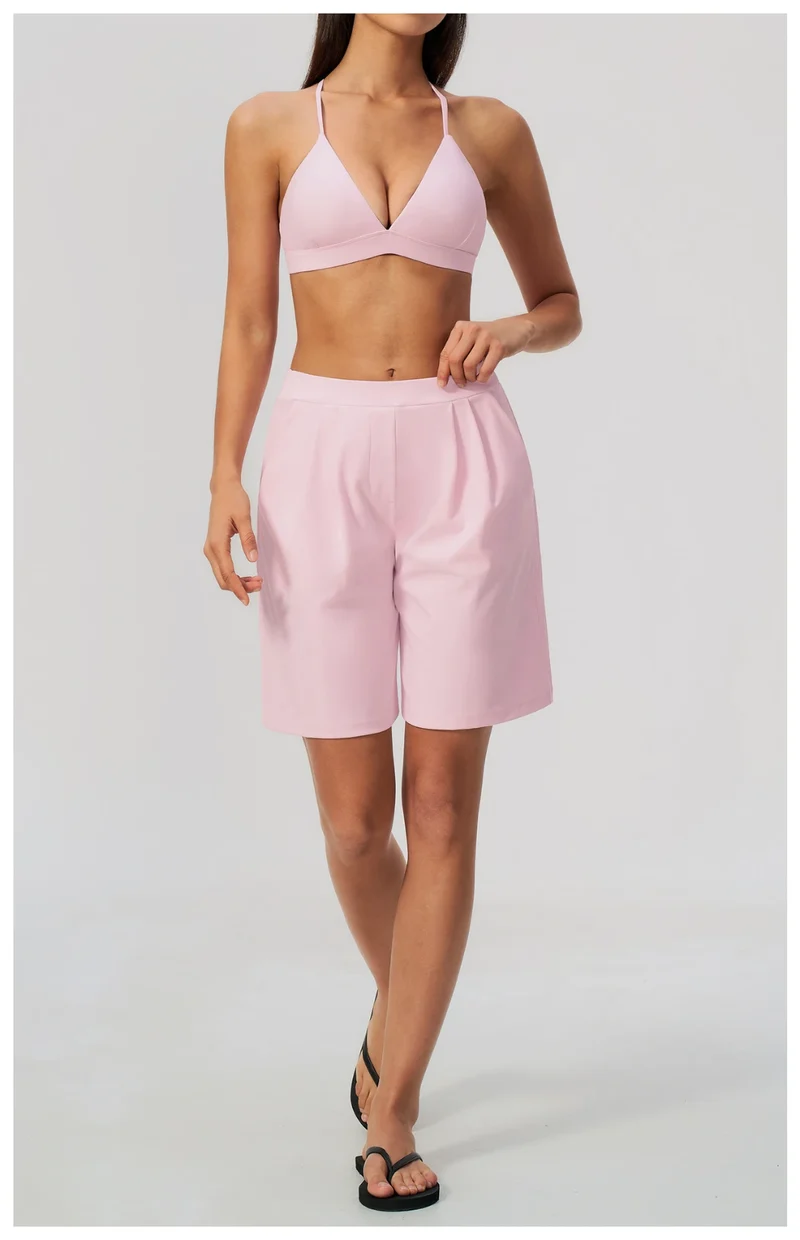 SPARK Fashion Women's Loose-fitting Quick-dry Yoga Shorts ZC8793