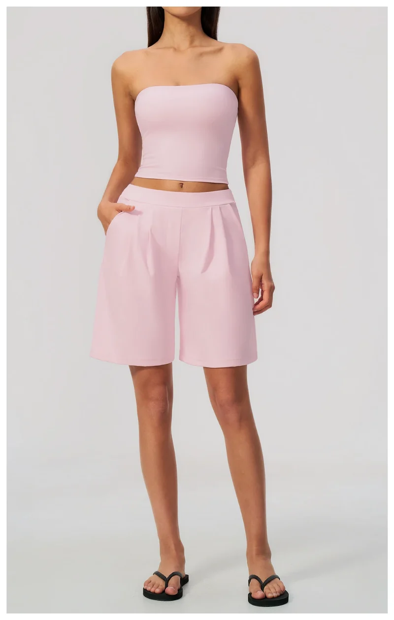 SPARK Fashion Women's Loose-fitting Quick-dry Yoga Shorts ZC8793