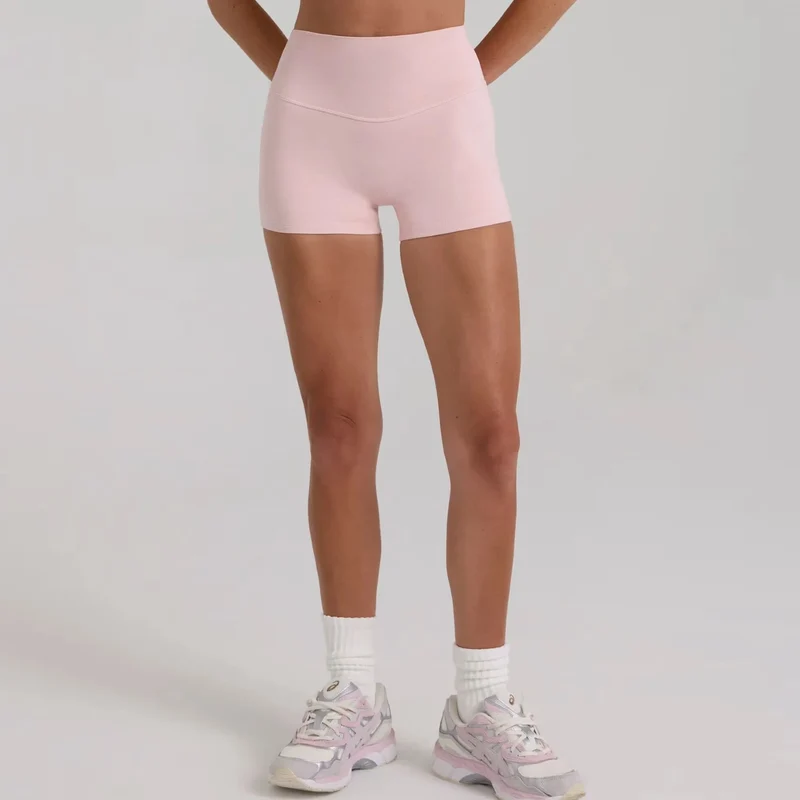 SPARK High-Waisted Tummy Control Yoga Shorts FNK26034