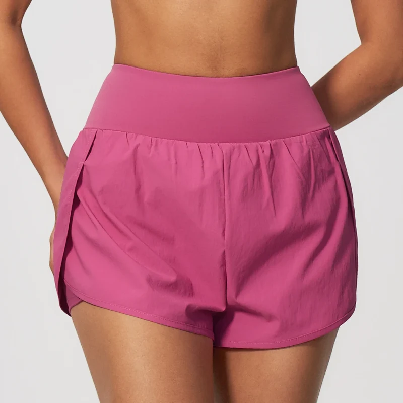 SPARK Women's New Running Yoga Fitness Shorts with Pockets ZC2136