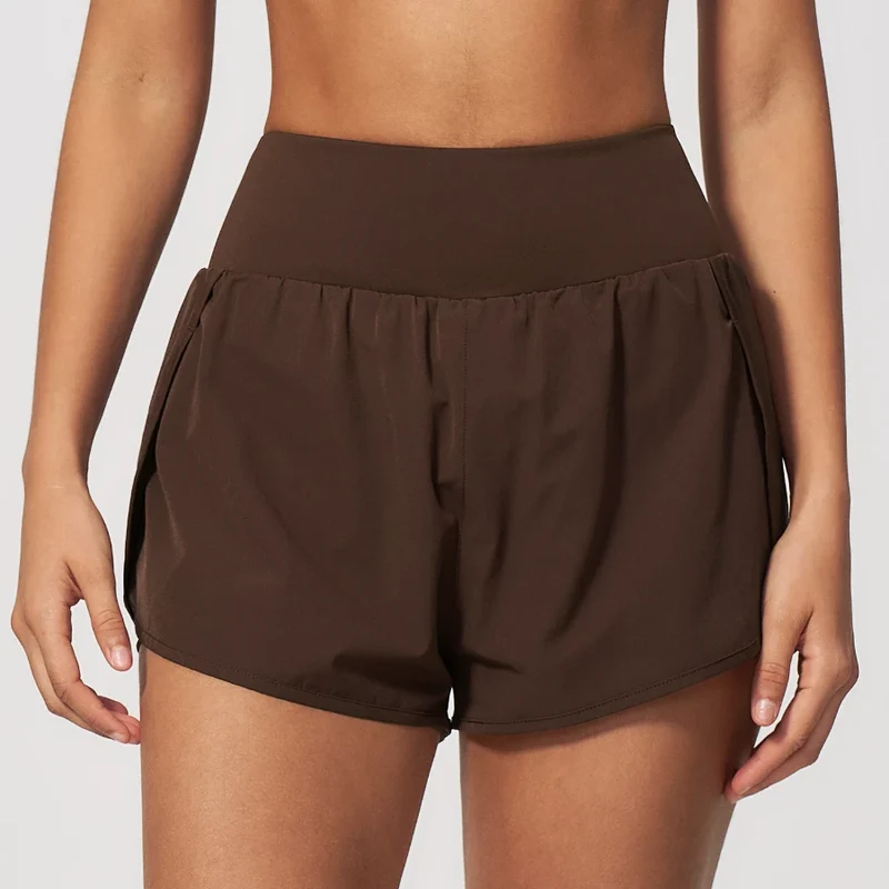 SPARK Women's New Running Yoga Fitness Shorts with Pockets ZC2136