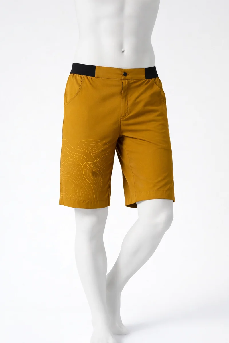 Short d'escalade Karakorum Ocre - Homme