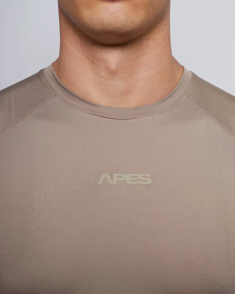 Skin Compression TANK - Taupe