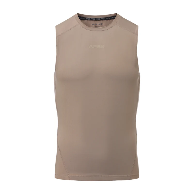 Skin Compression TANK - Taupe