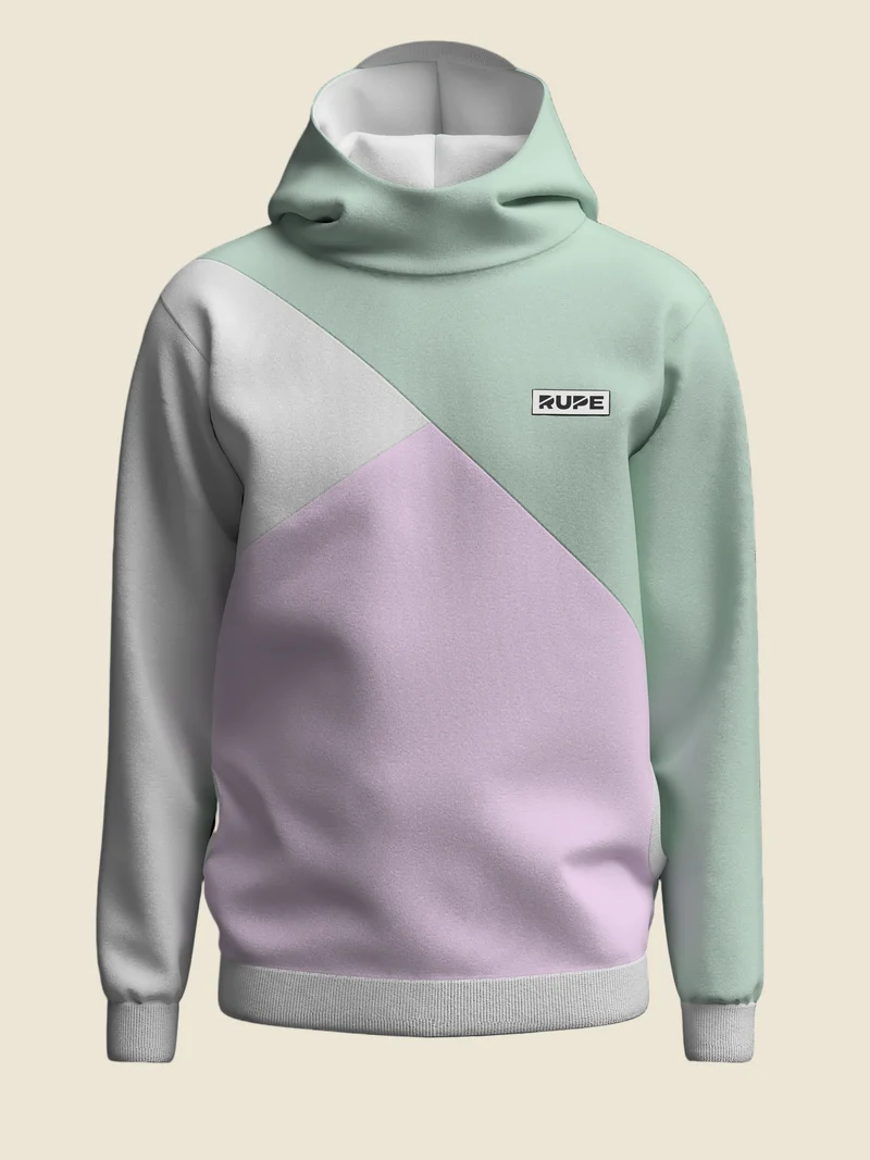 Sweat à capuche tricolore - Unisexe - Mai