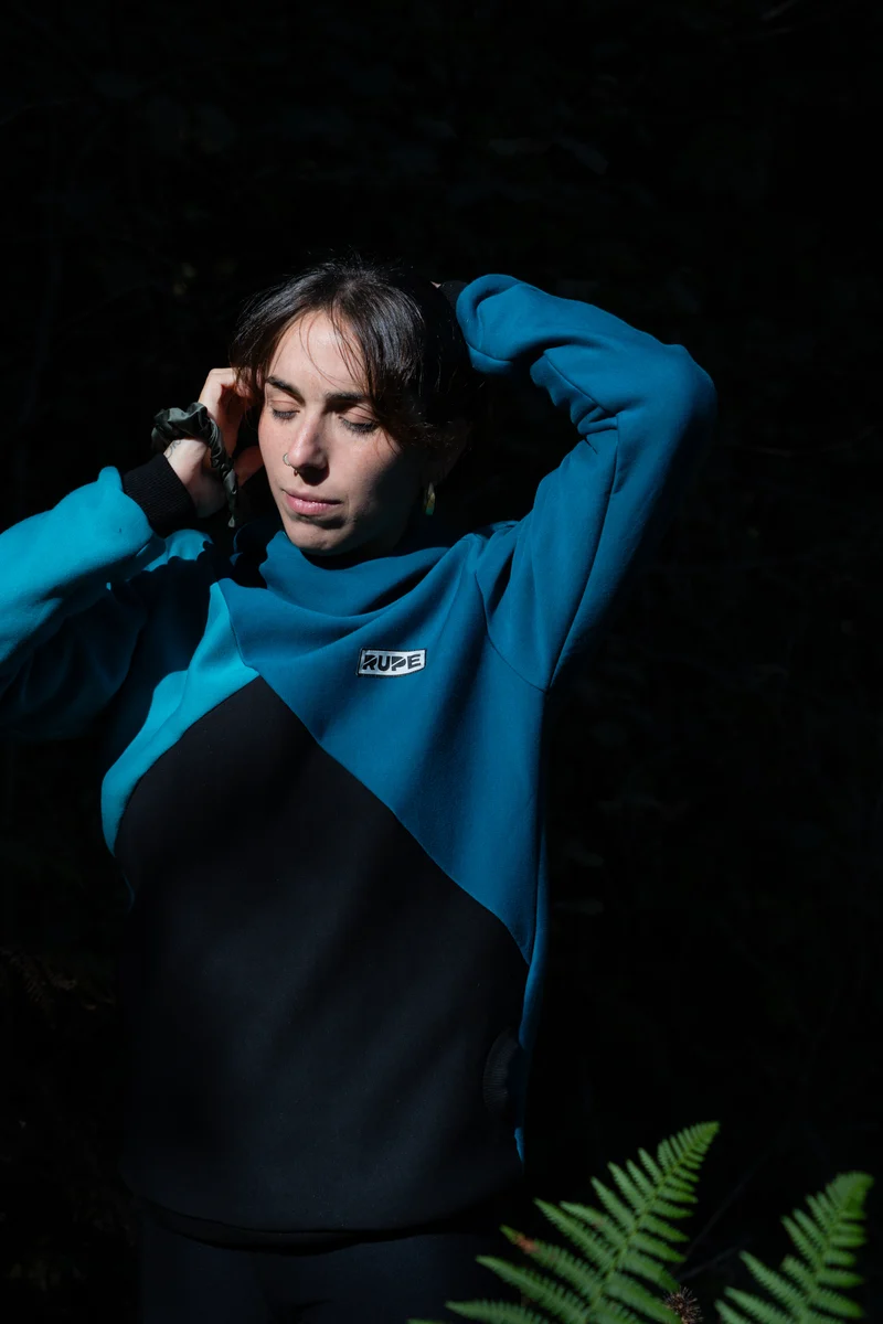 Sweat à capuche tricolore - Unisexe - Abiss