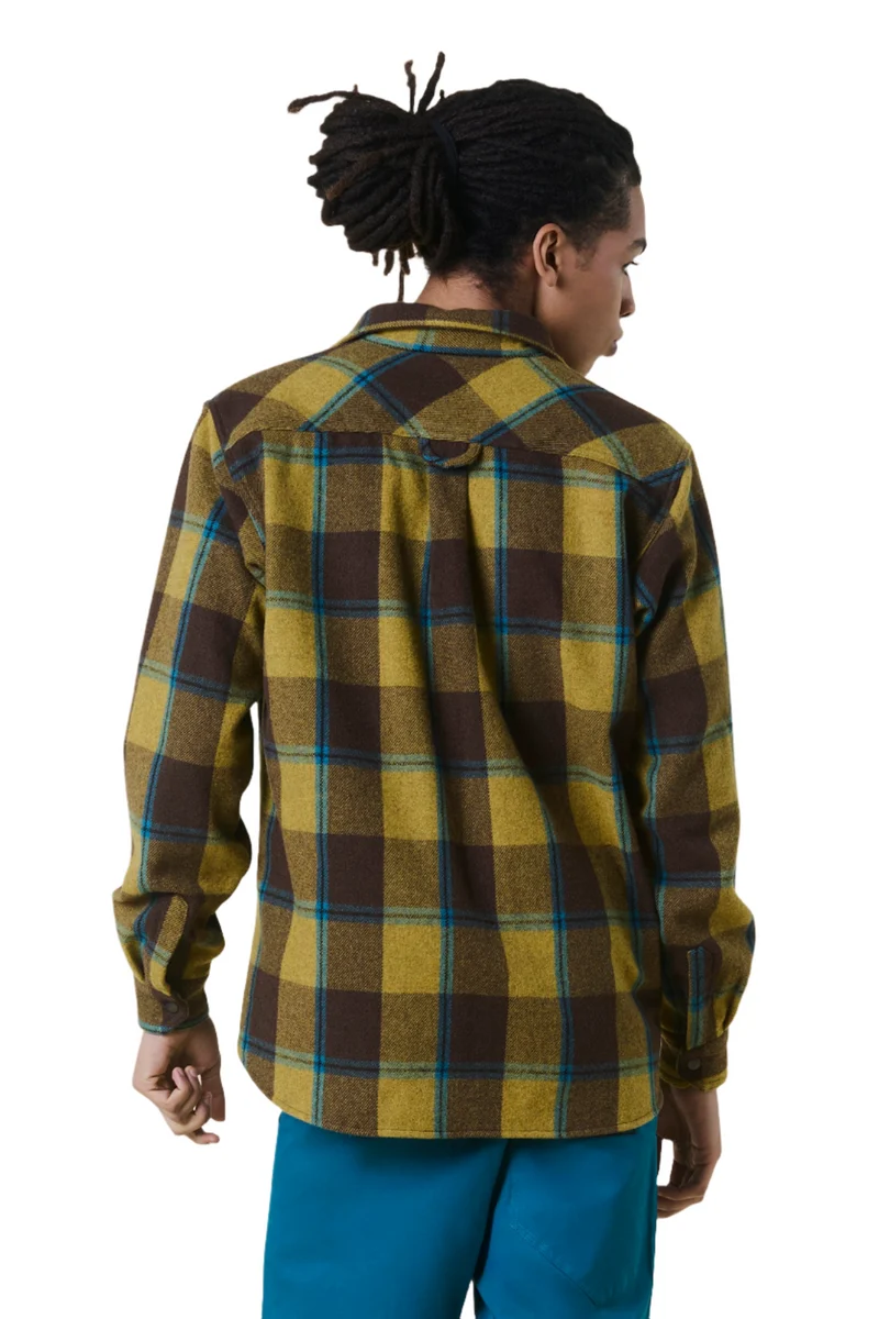 Chemise en flanelle de laine à carreaux