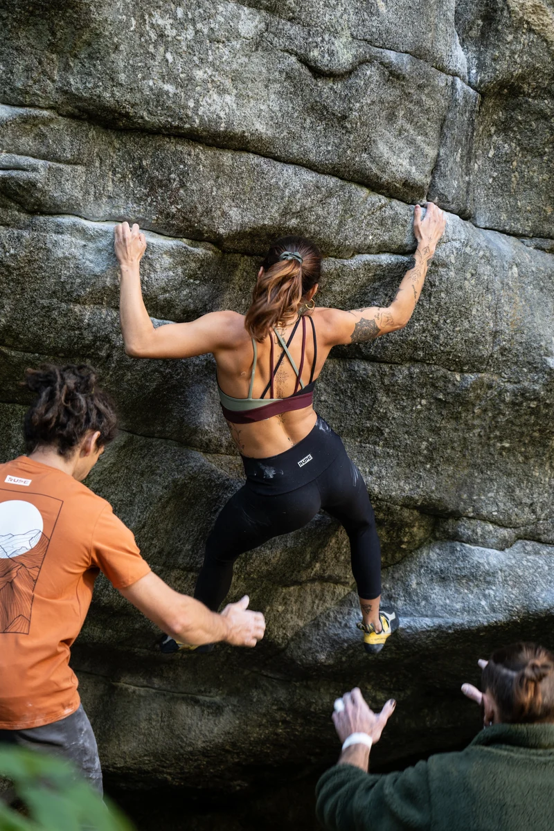 Haut de sport tressé - Kaleido Ember