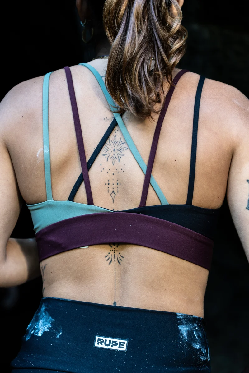 Haut de sport tressé - Kaleido Ember