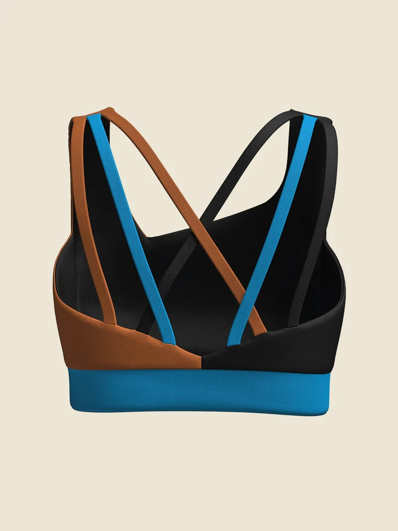 Haut de sport tressé - Kaleido Eclipse
