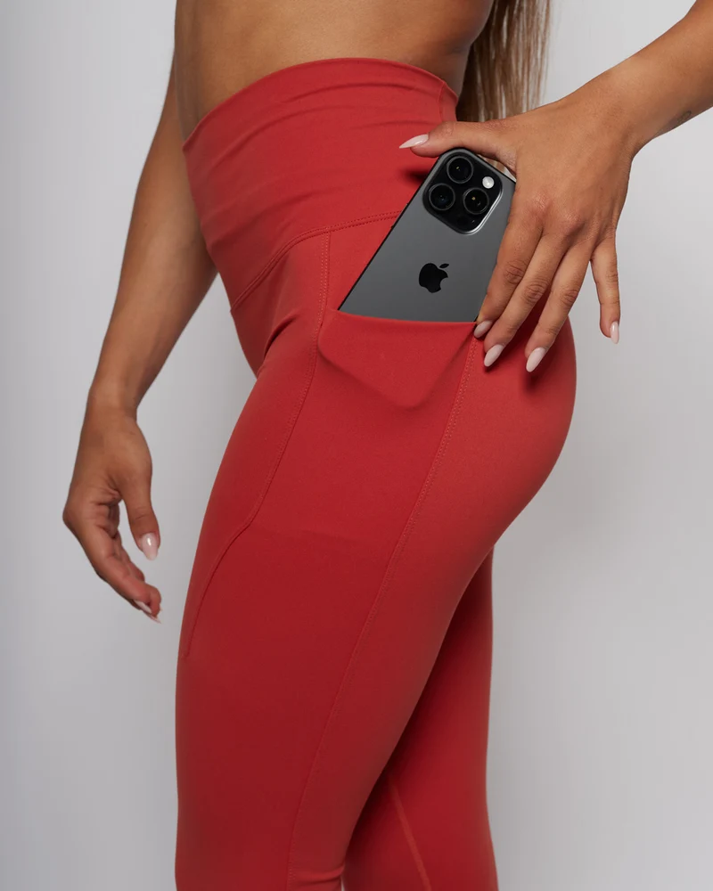 Essentials Leggings - Red Clay