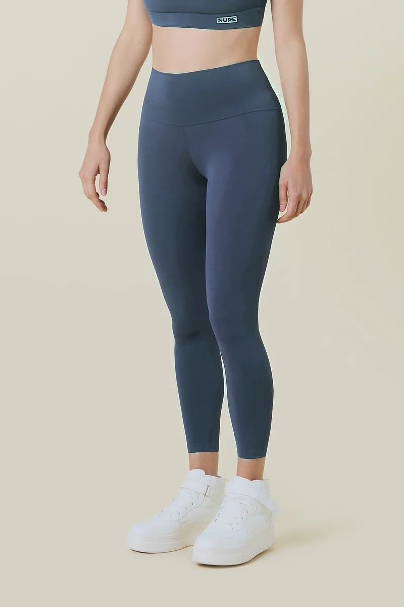 Legging technique monochrome fait main en tissu Indémaillable