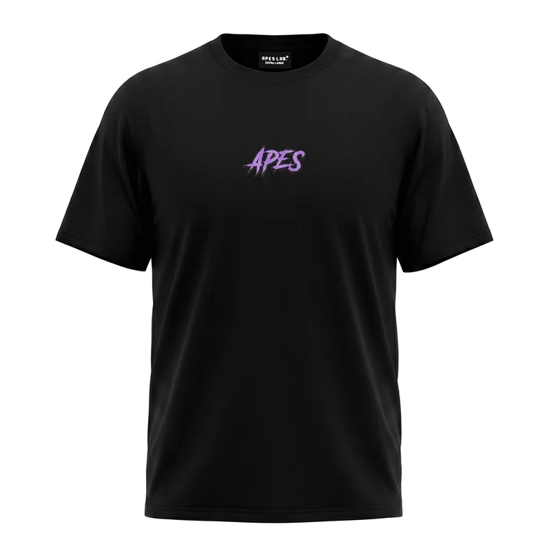 Hell Dog Core Edit Oversize T-shirt - Black