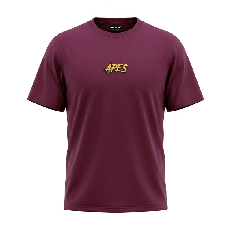Dragon Core Edit Oversize T-shirt - Dark Fuchsia