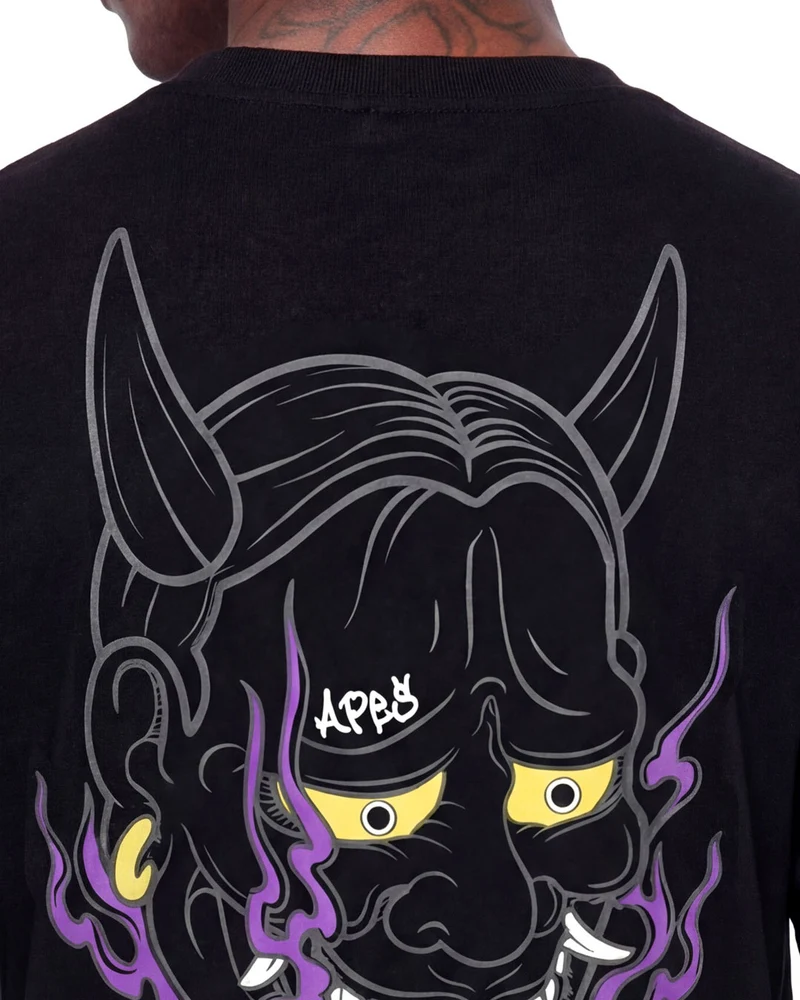 Apes Lab. Original Hannya Boxy Tshirt - Black