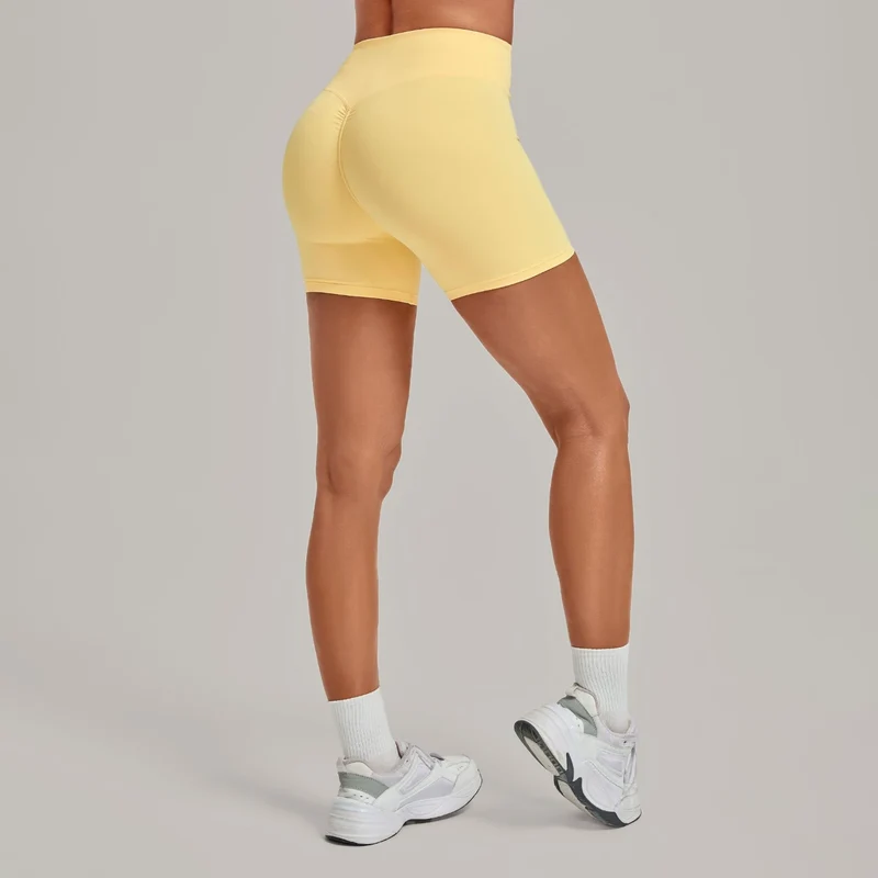 SPARK Women's Invisible Scrunch Yoga Shorts TF8047